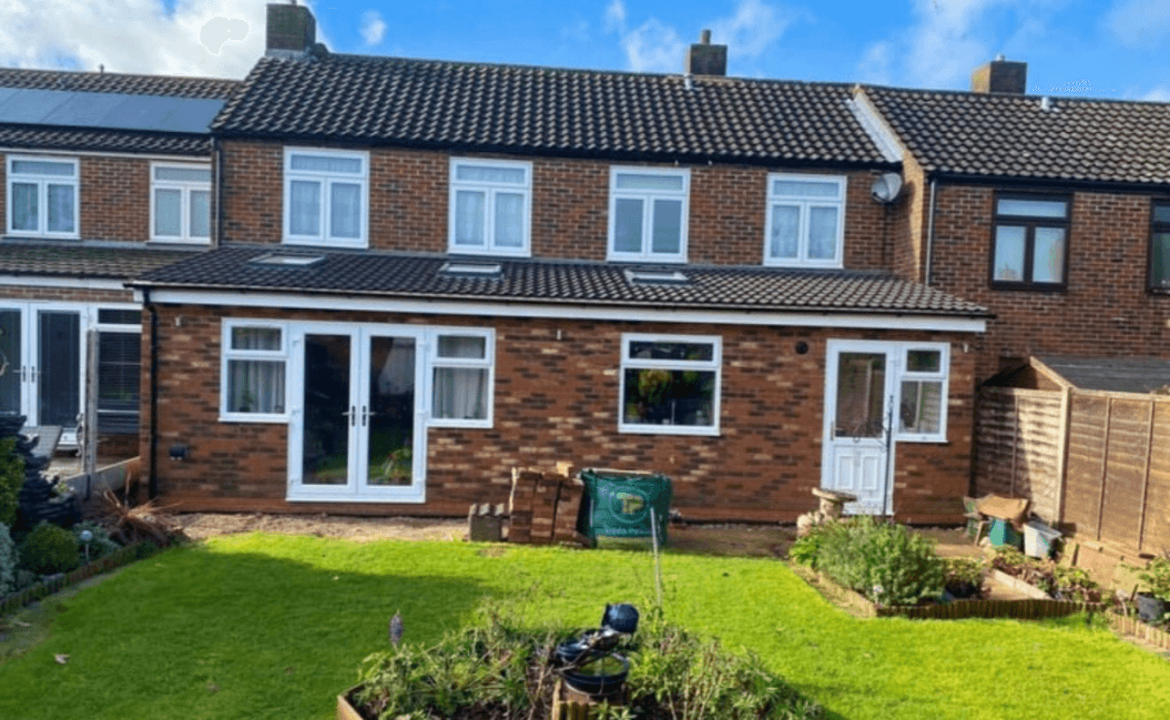 Home extension rear view Essex